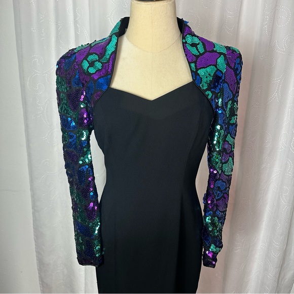 Vintage Morton Myles sequin dress - Picture 3 of 9